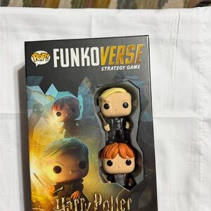 Funko FunkoVerse Strategy Game Harry Potter Pop! Figures - Black, Blonde, Orange